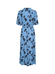 Kaffe Arina Half Sleeve V-Neck Maxi Dress - Image 5 of 5