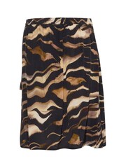 Kaffe Laila Maxi Length Printed Black Shirt Dress - Image 6 of 6