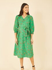 Yumi Midi-Hemdkleid mit Gepardenmuster - Bild 1 von 1