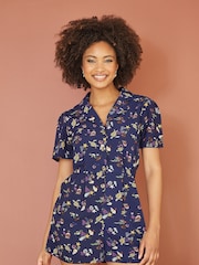 Yumi Blue Sealife Playsuit - Image 2 of 5