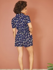 Yumi Blue Sealife Playsuit - Image 4 of 5