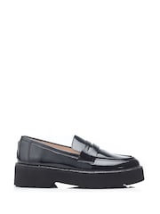 črna - Moda in Pelle Elleah Slip On Platform mokasini čevlji - Slika 1 iz 4