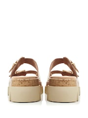 Moda in Pelle Octina Double Buckle Chunky  Mules - Image 3 of 4