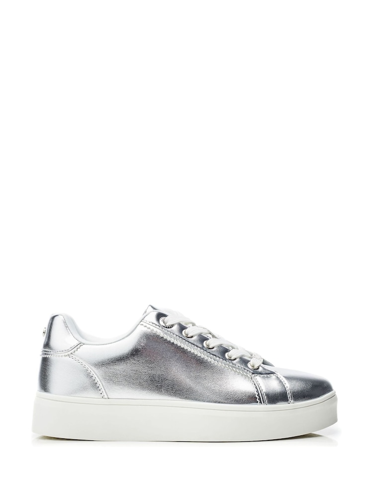 Moda in Pelle Belammy Scalloped Detail Trainers - Image 1 of 4 Moda in Pelle Belammy Scalloped Detail Trainers - Image 1 of 4