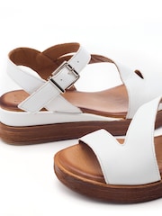 Moda in Pelle Palmers Asymetric Low Wedges - Image 4 of 4