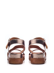 Moda in Pelle Palmers Asymetric Low Wedges - Image 3 of 4