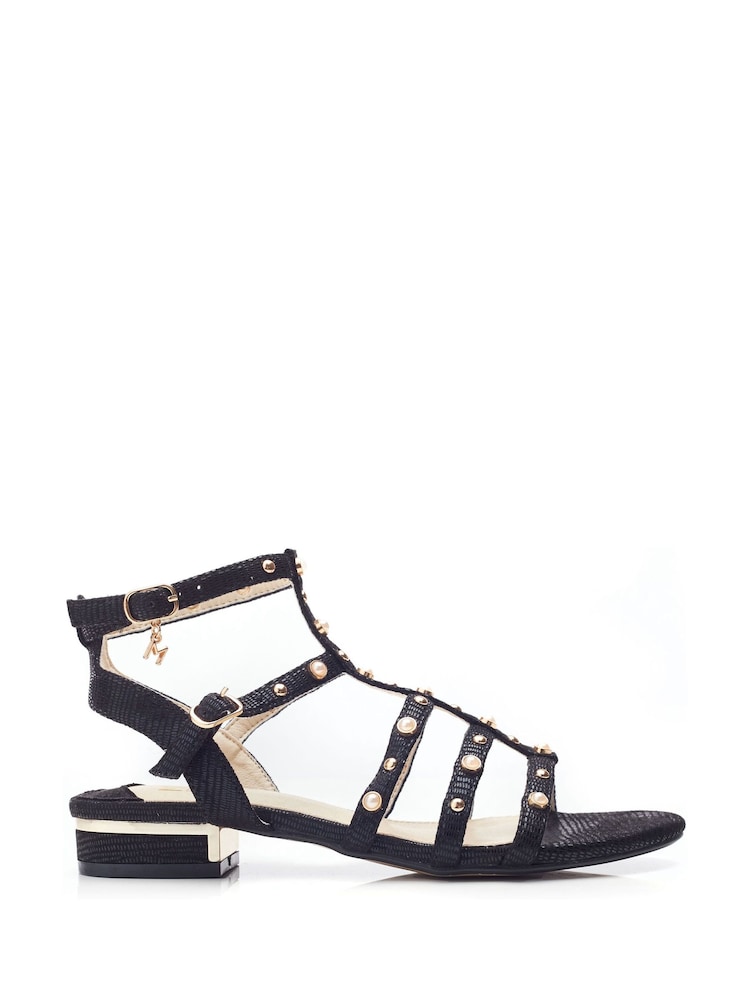 Moda in Pelle Olaino Gladiator Pearl Sandals - Image 1 of 4