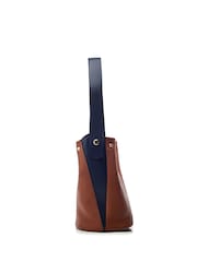 Moda in Pelle Jade Bucket Bag With Feature Strap - Image 3 of 4
