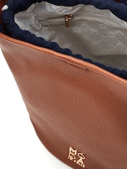 Moda in Pelle Jade Bucket Bag With Feature Strap - Image 4 of 4