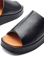 Moda in Pelle Orolia Square Toe Mule Low Wedges - Image 4 of 4