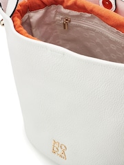 Moda in Pelle Jade Bucket Bag With Feature Strap - Image 4 of 4