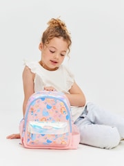 Smiggle Pink Over and Under Teeny Tiny Backpack - Image 1 of 4