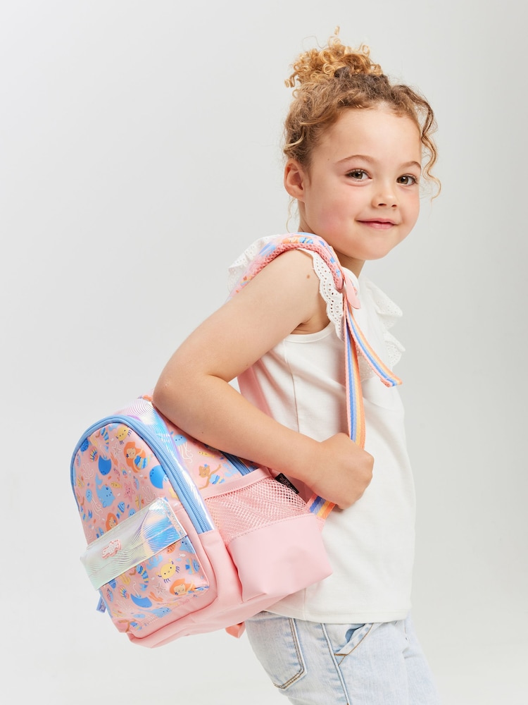 Smiggle Pink Over and Under Teeny Tiny Backpack - Image 2 of 4