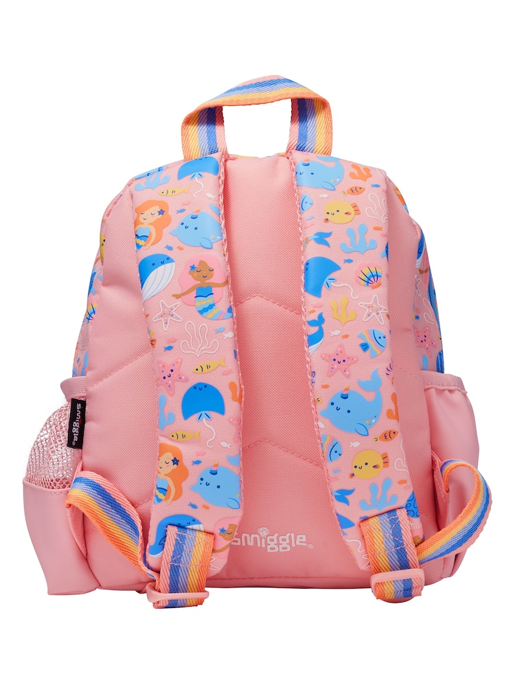 Smiggle Pink Over and Under Teeny Tiny Backpack - Image 4 of 4