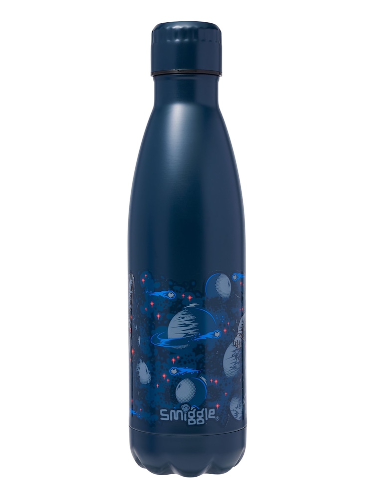 Smiggle Blue Epic Adventures Wonder Insulated Steel Drink Bottle 500Ml - Image 1 of 1 Smiggle Blue Epic Adventures Wonder Insulated Steel Drink Bottle 500Ml - Image 1 of 1