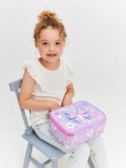 Smiggle Purple Over and Under Teeny Tiny Square Lunchbox - Image 3 of 4