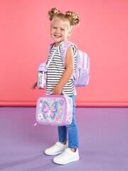 Smiggle Purple Over and Under Teeny Tiny Square Lunchbox - Image 4 of 4