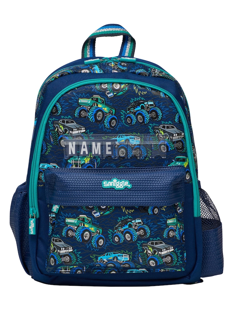 Smiggle Blue Blast Off Junior Id Backpack - Image 2 of 5