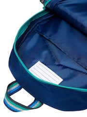 Smiggle Blue Blast Off Junior Id Backpack - Image 4 of 5