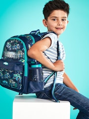 Smiggle Blue Blast Off Junior Id Backpack - Image 5 of 5