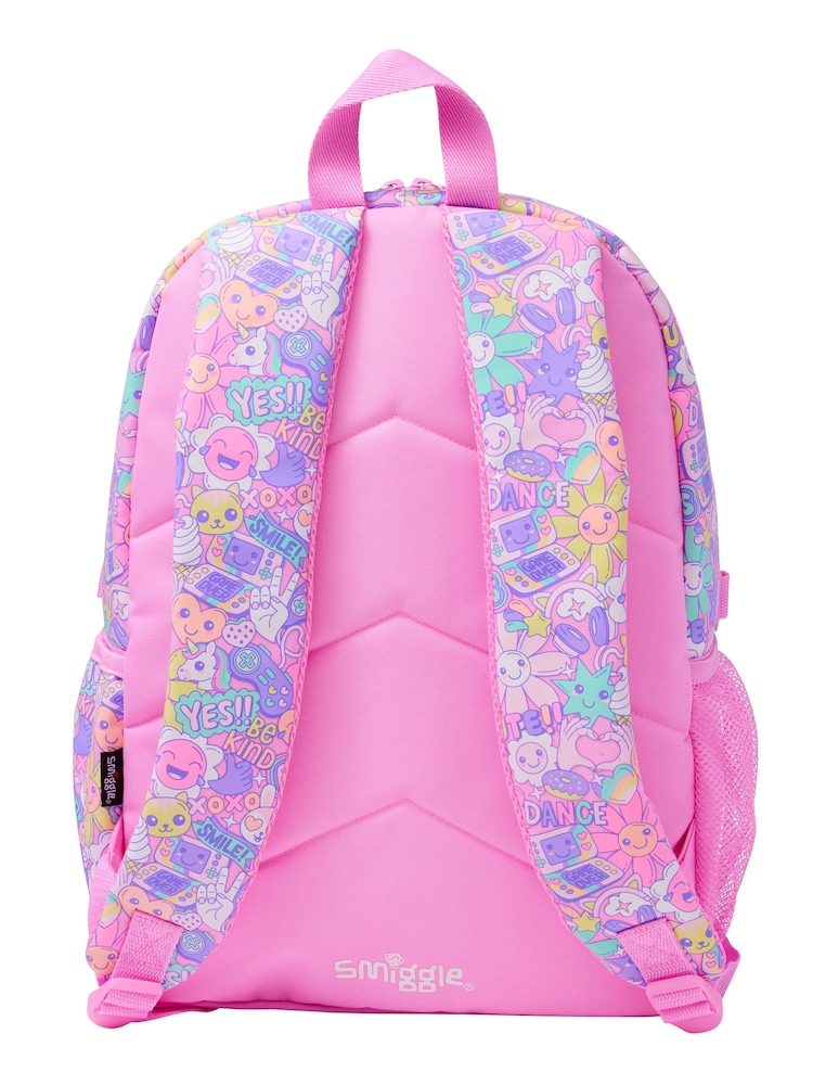 Smiggle Pink Epic Adventures Classic Attach Backpack - Image 4 of 5