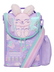 Smiggle Purple Blast Off Junior Id Lunchbox With Strap - Image 4 of 5