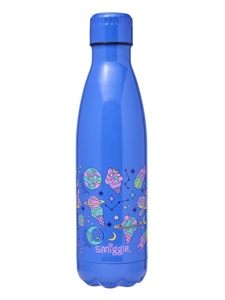 Smiggle Purple Epic Adventures Wonder Insulated Steel Drink Bottle 500Ml - Image 1 of 1