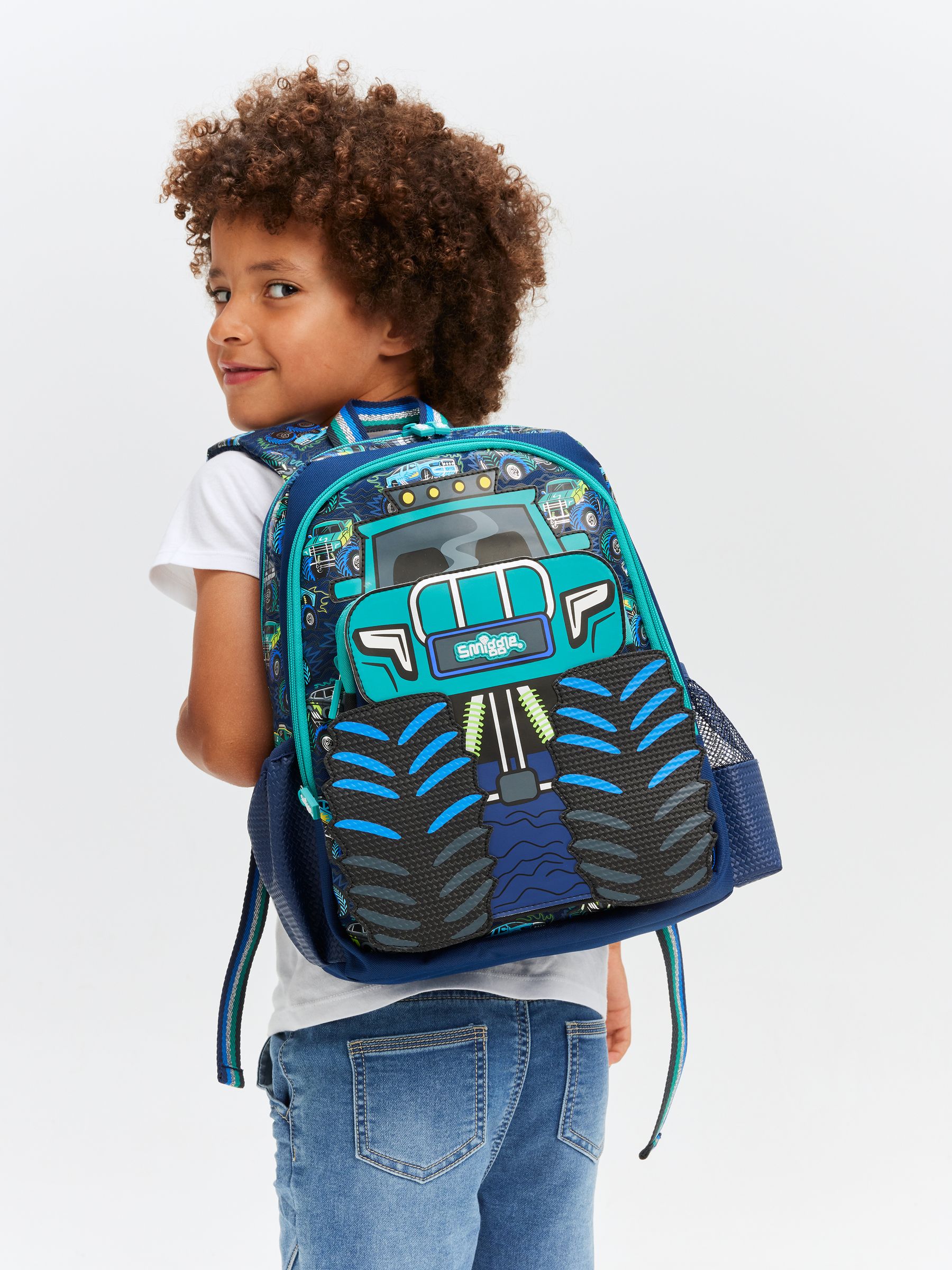 Smiggle blue backpack hotsell