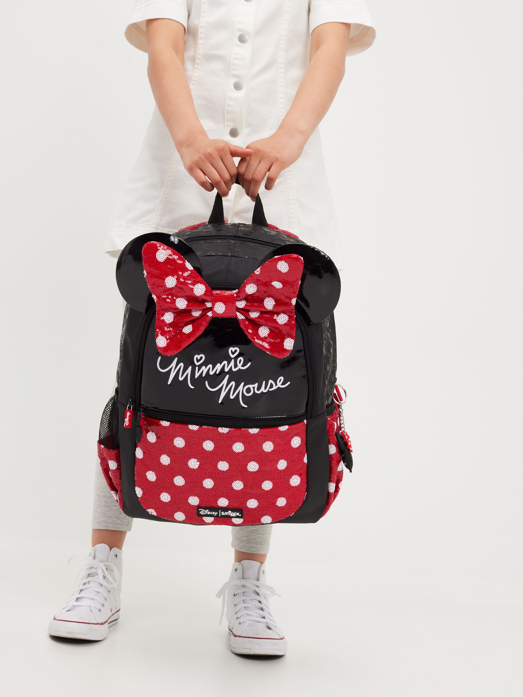 Buy Smiggle Red Minnie Mouse Classic Backpack from the Next UK online shop