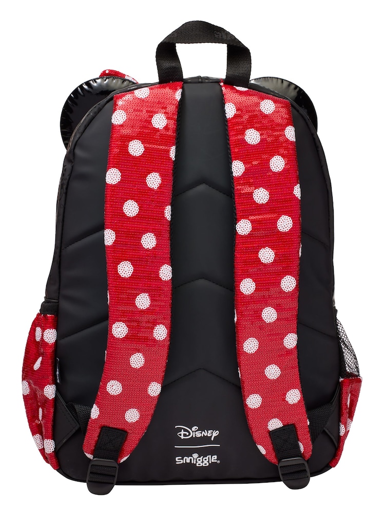 Smiggle Red Minnie Mouse Classic Backpack - Image 2 of 6