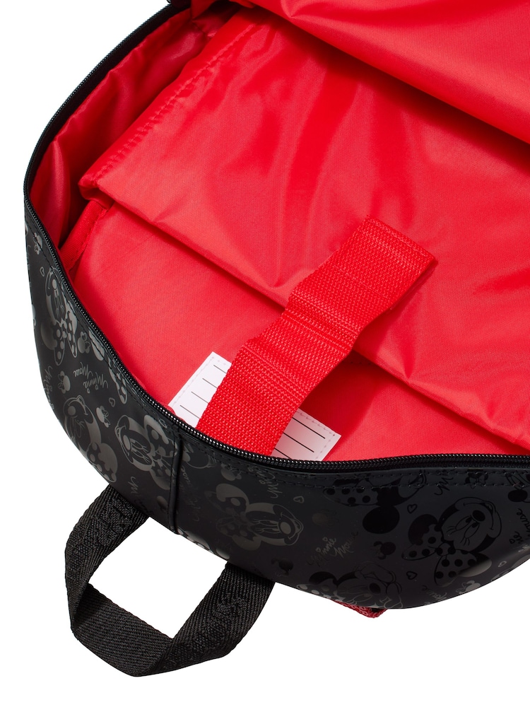 Smiggle Red Minnie Mouse Classic Backpack - Image 6 of 6