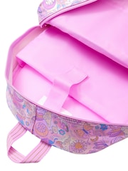 Smiggle Pink Cosmos Classic Backpack - Image 3 of 3