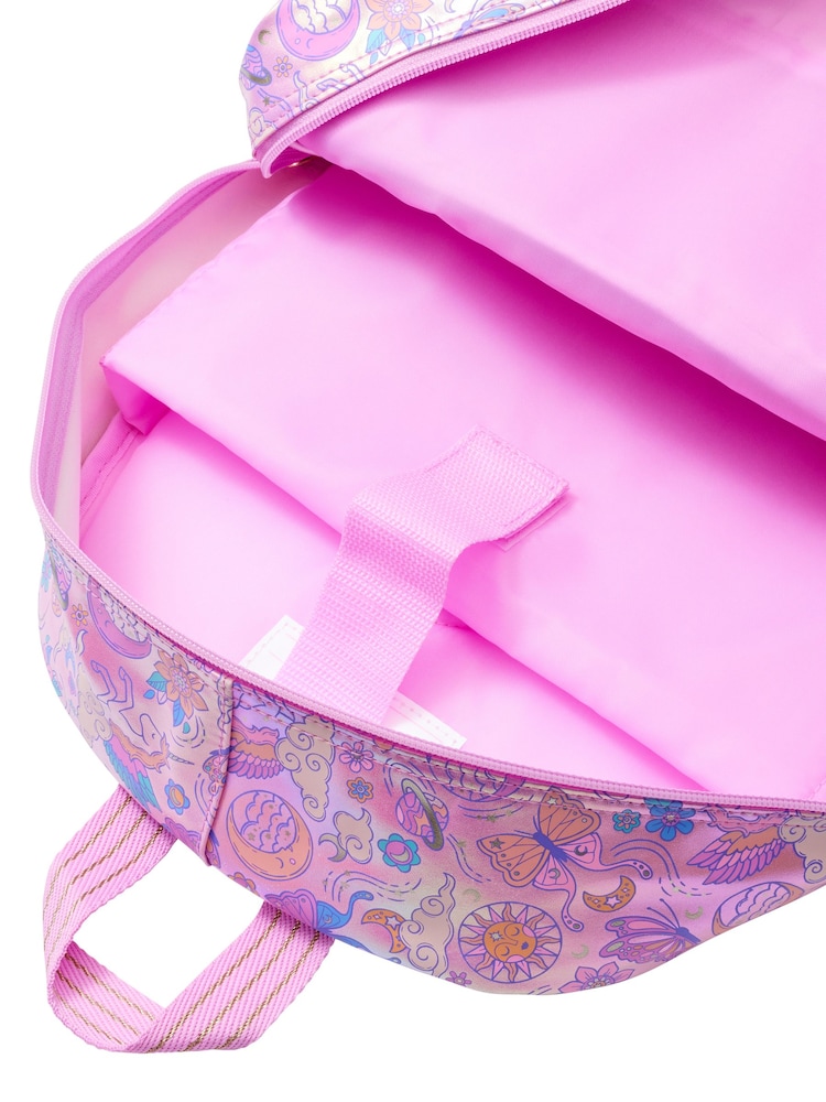 Smiggle Pink Cosmos Classic Backpack - Image 3 of 3