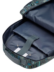 Smiggle Grey Epic Adventures Suitcase Trolley Backpack With Light Up Wheels - Image 5 of 6