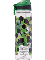 Smiggle Green Mickey Mouse Drink Up Plastic Drink Bottle 650ml - Image 1 of 2
