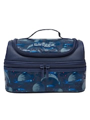 Smiggle Blue Epic Adventures Double Decker Lunchbox - Image 3 of 5
