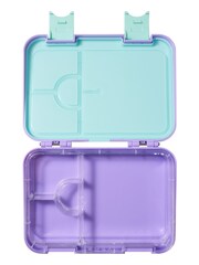 Smiggle Purple Blast Off Medium Happy Bento Lunchbox - Image 2 of 3