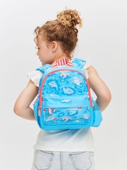 Smiggle Blue Over and Under Teeny Tiny Backpack - Image 1 of 3