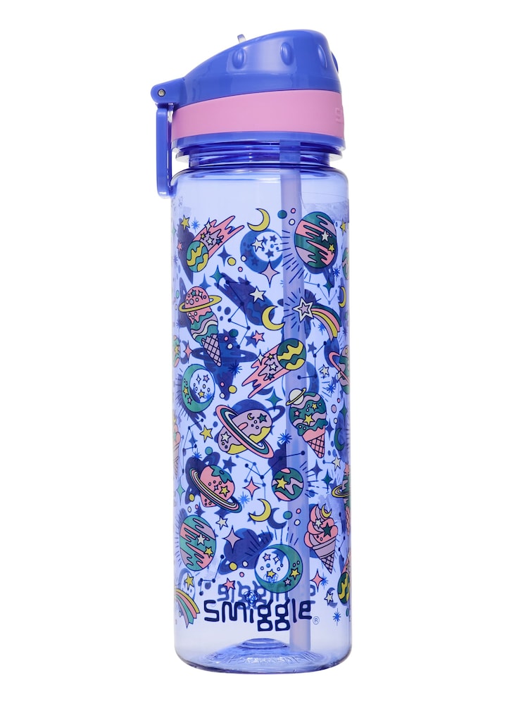 Smiggle Purple Epic Adventures Drink Up Bottle 650Ml - Image 1 of 2