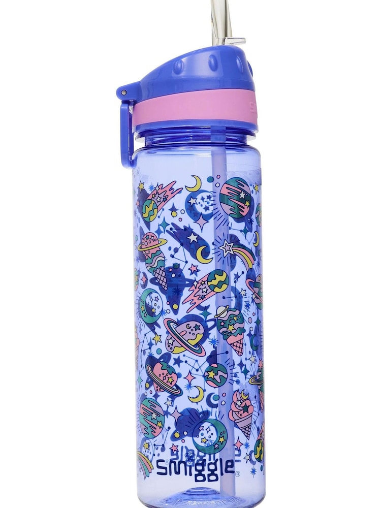 Smiggle Purple Epic Adventures Drink Up Bottle 650Ml - Image 2 of 2