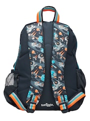 Smiggle Grey Blast Off Junior Character Backpack - Image 3 of 6