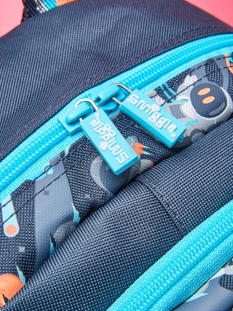 Smiggle Grey Blast Off Junior Character Backpack - Image 6 of 6