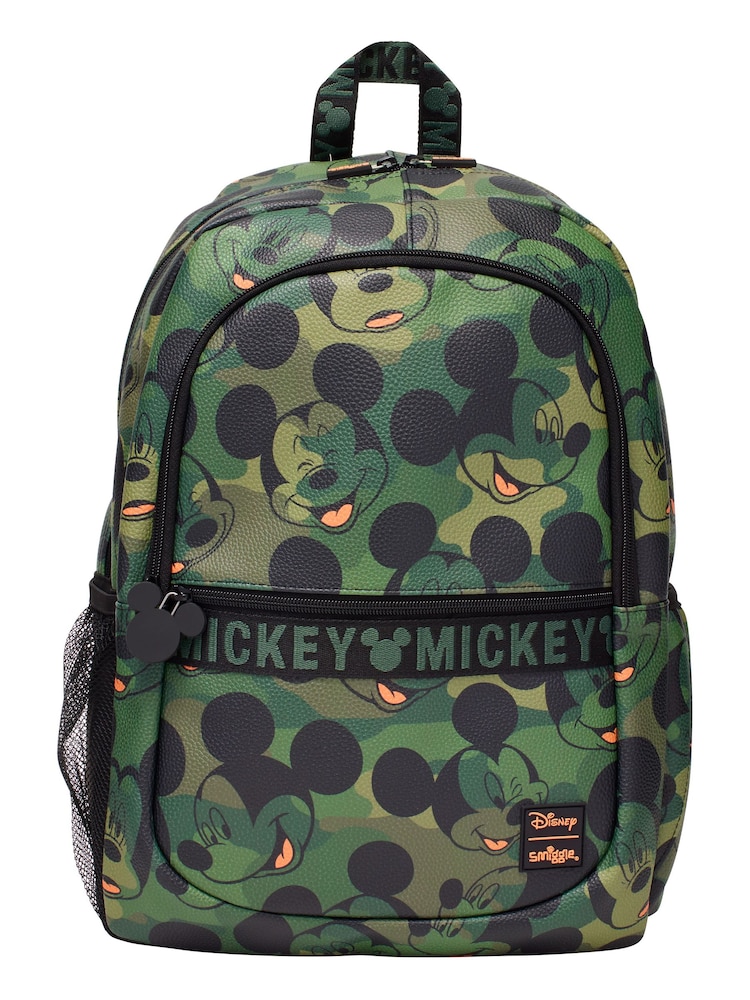 Smiggle Green Mickey Mouse Classic Backpack - Image 1 of 3