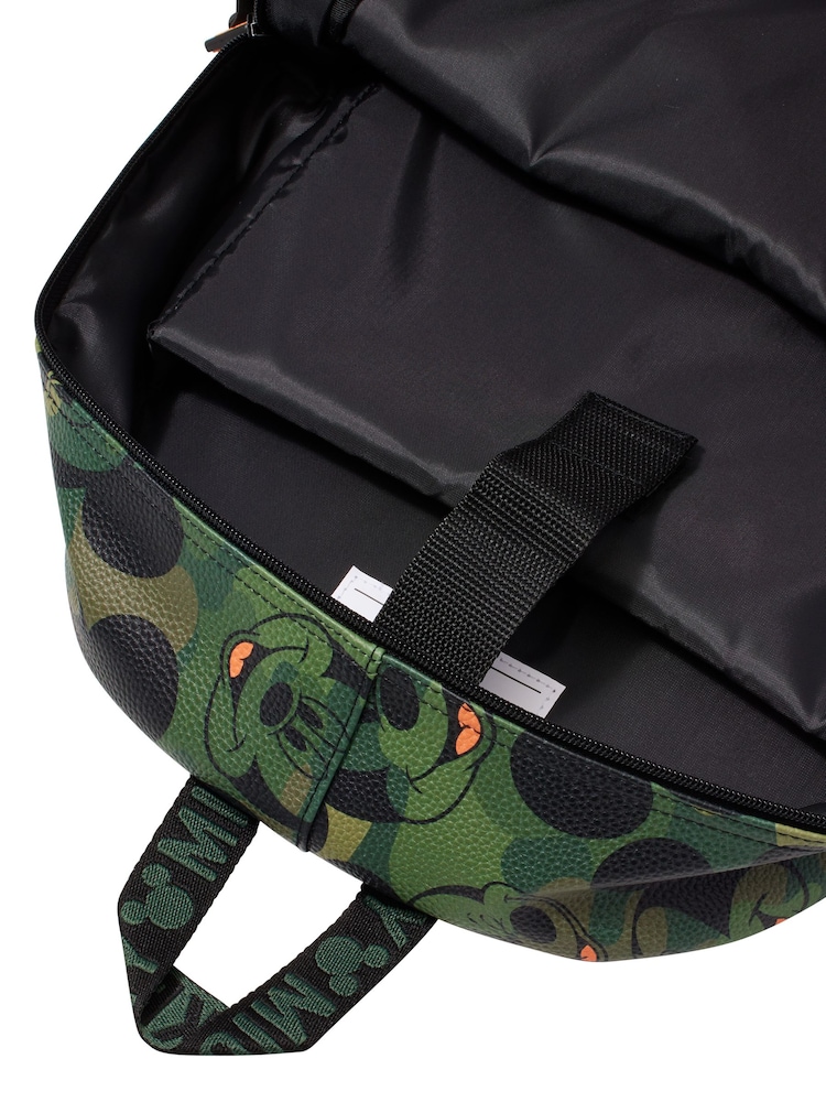 Smiggle Green Mickey Mouse Classic Backpack - Image 3 of 3