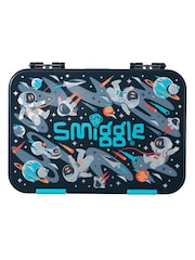 Smiggle Grey Blast Off Medium Happy Bento Lunchbox - Image 1 of 3