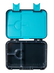 Smiggle Grey Blast Off Medium Happy Bento Lunchbox - Image 2 of 3