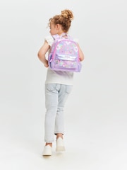 Smiggle Purple Over and Under Teeny Tiny Backpack - Image 2 of 4