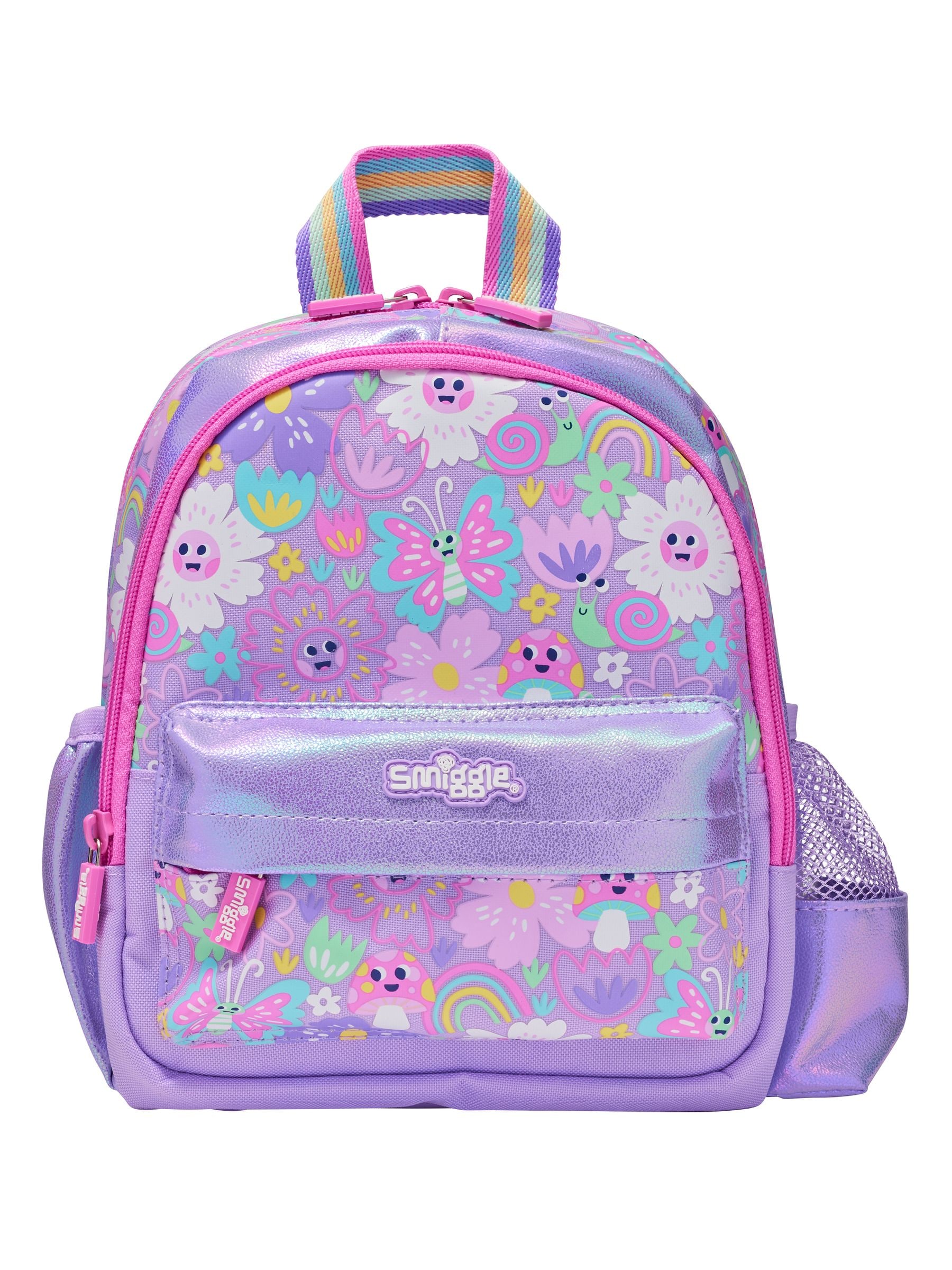 Smiggle purple backpack new arrivals