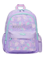 Smiggle Purple Blast Off Junior Id Backpack - Image 2 of 6