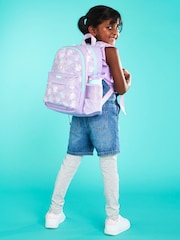 Smiggle Purple Blast Off Junior Id Backpack - Image 5 of 6